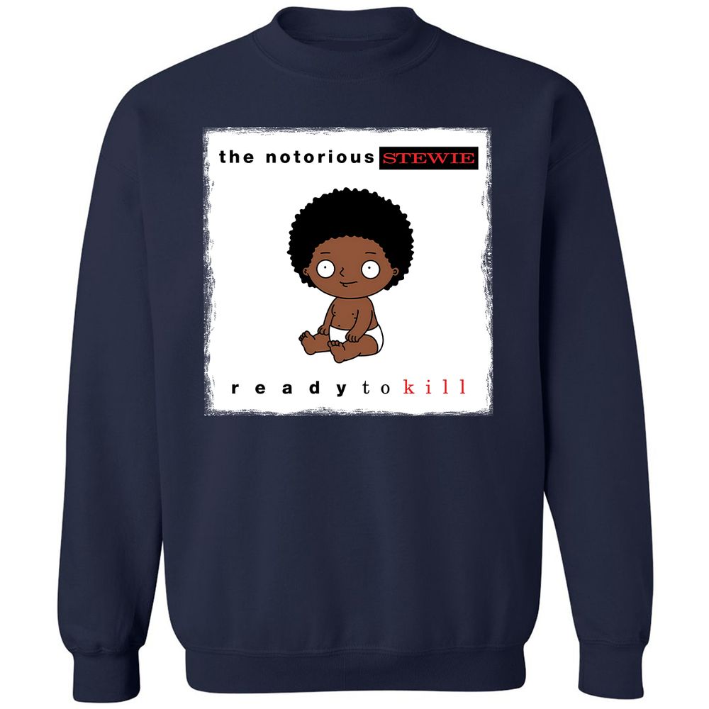 Classic Unisex Sweatshirt - QB8Q5RL3 - Navy - 2