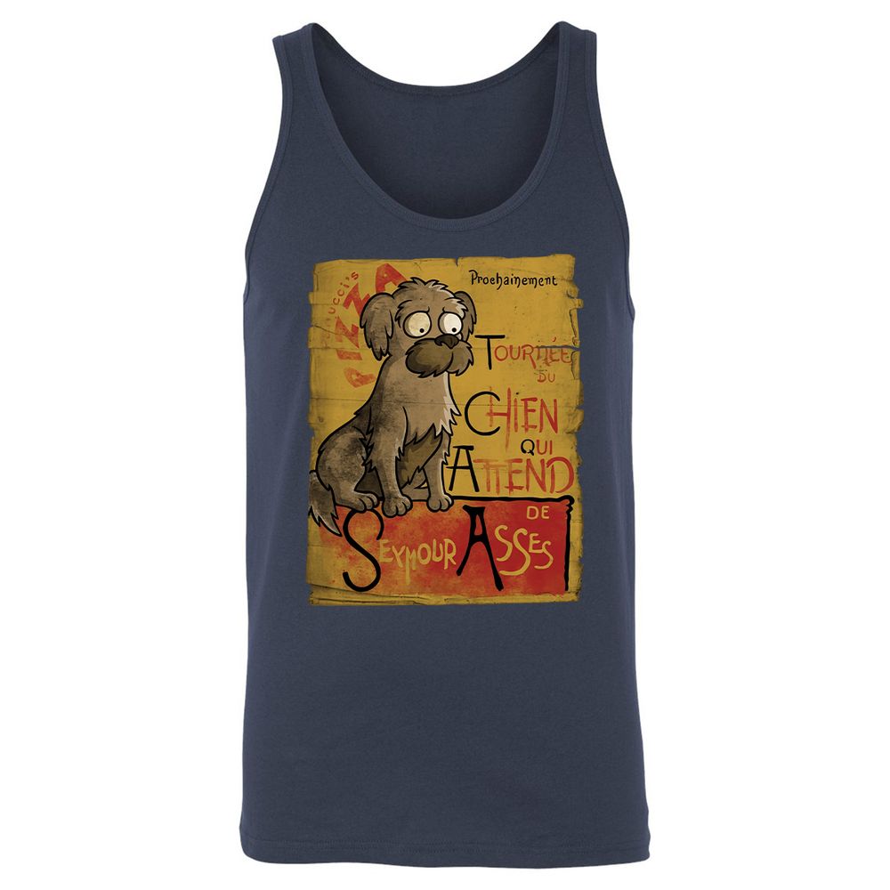 Unisex Jersey Tank - 7T7LLRB1 - Navy - 2