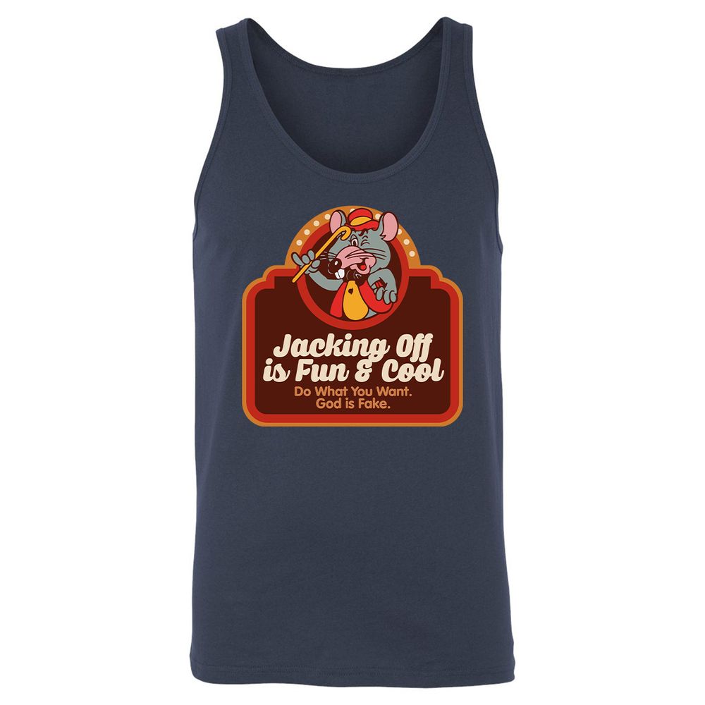 Unisex Jersey Tank - SUJKR6GP - Navy - 2