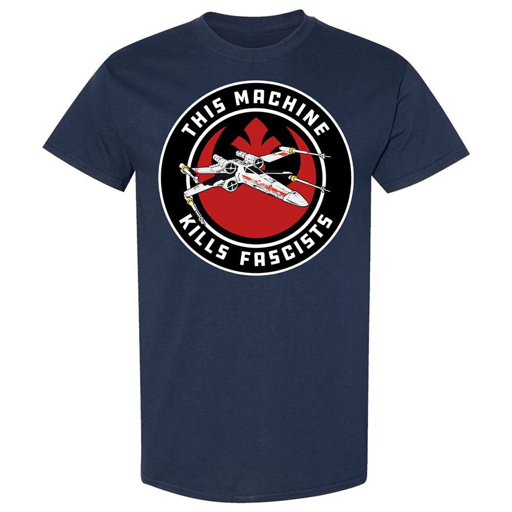 This Machine Kills Fascists - Navy - 2