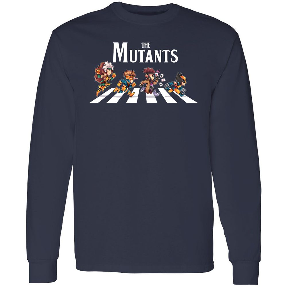 Long Sleeve T-Shirt - HQHS834F - Navy - 2