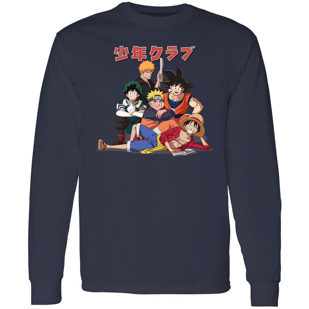 Long Sleeve T-Shirt - 1MHCVJ9D - Navy - 2