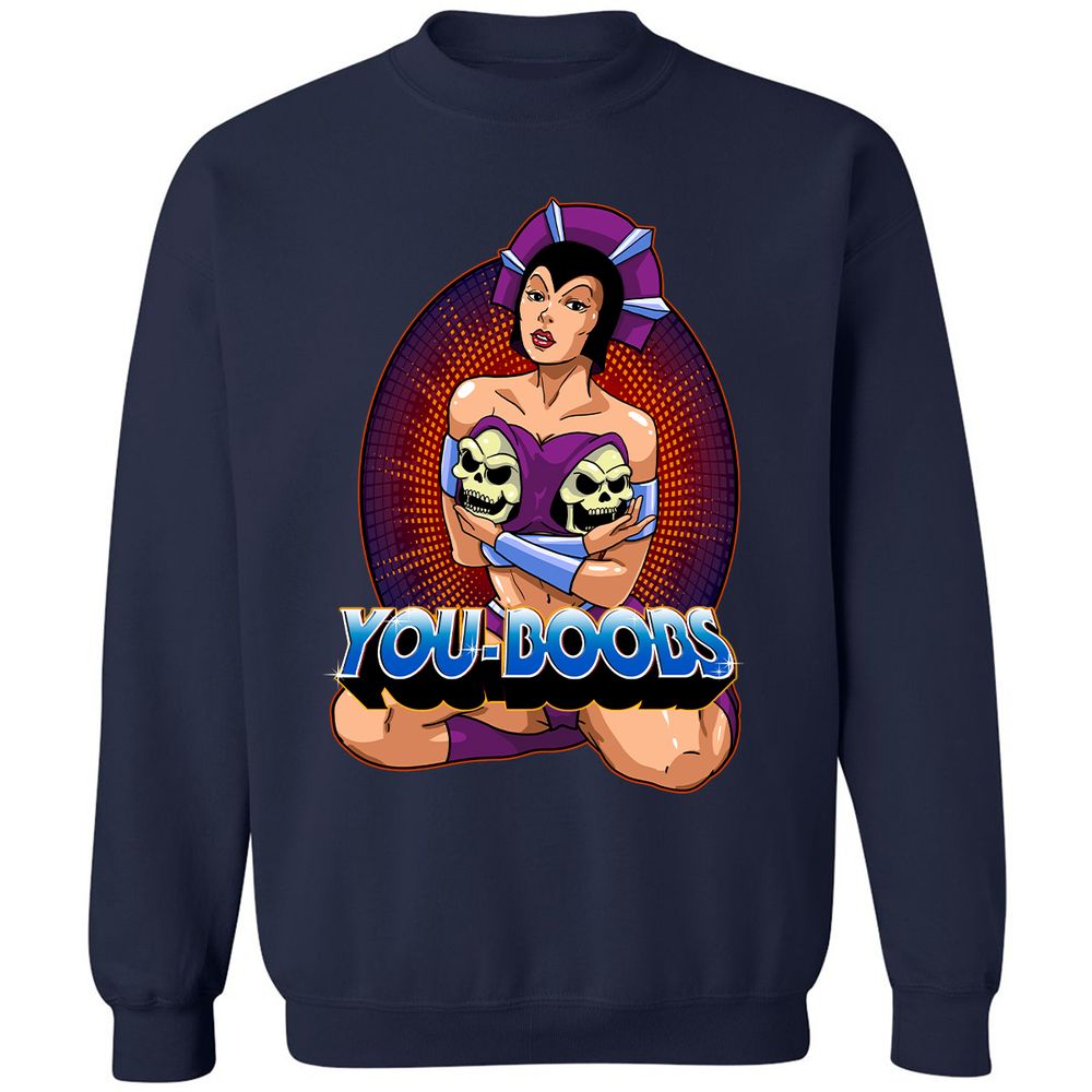 Classic Unisex Sweatshirt - BEC7HKE5 - Navy - 2