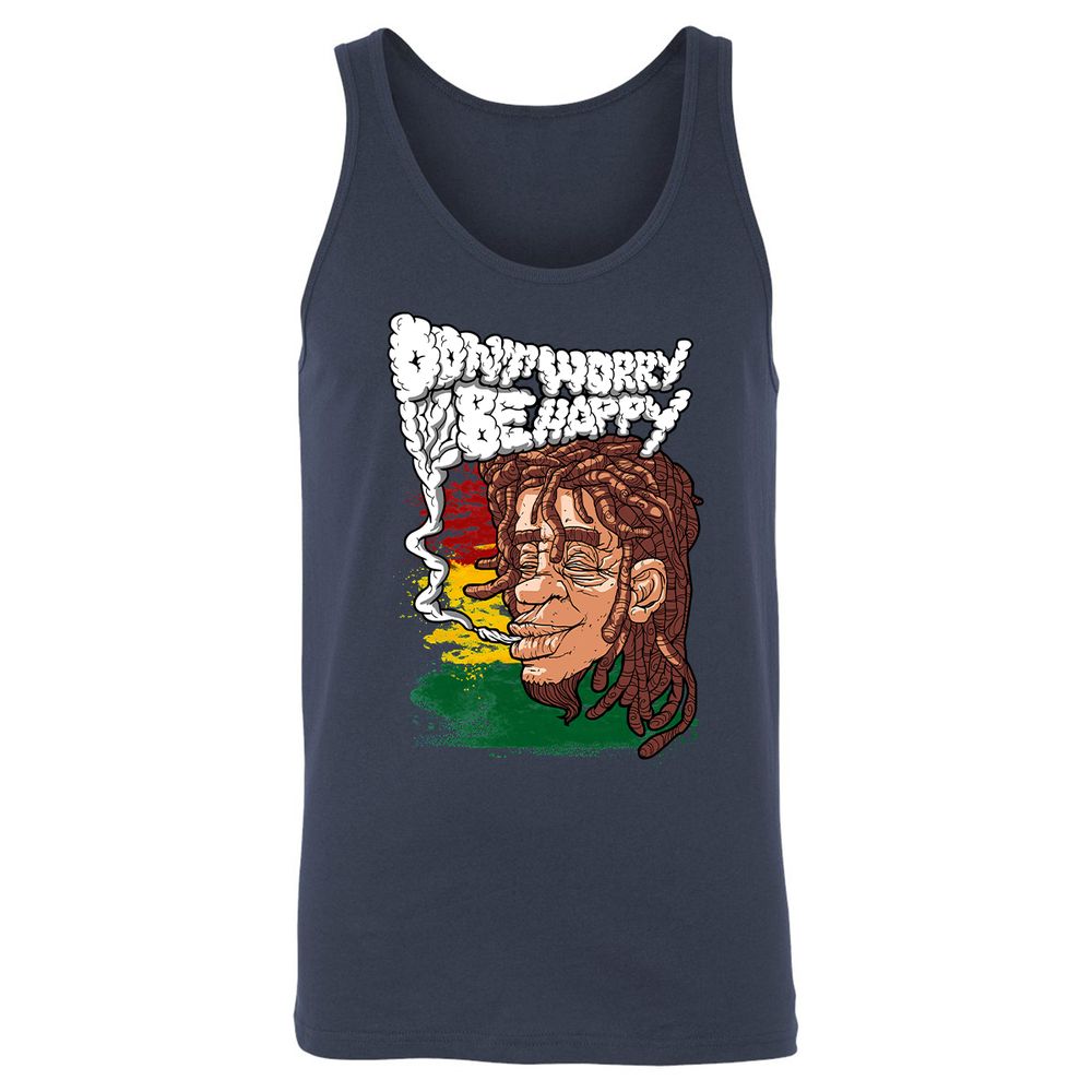 Unisex Jersey Tank - 6U95KU9T - Navy - 2