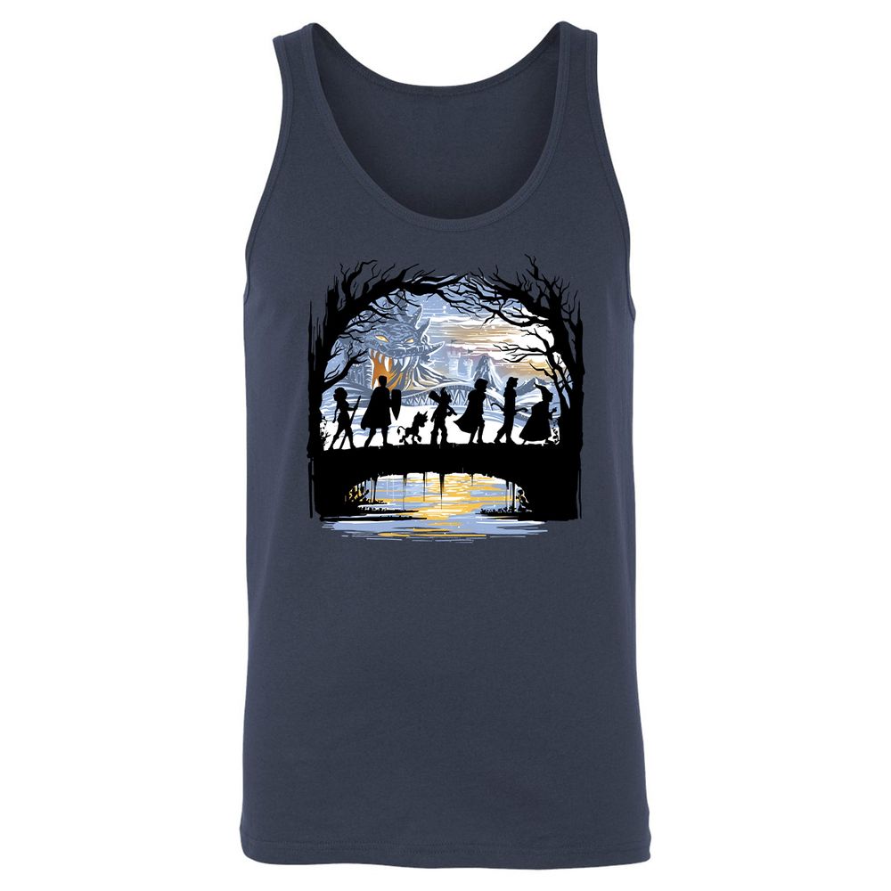 Unisex Jersey Tank - Y1VXQRZC - Navy - 2