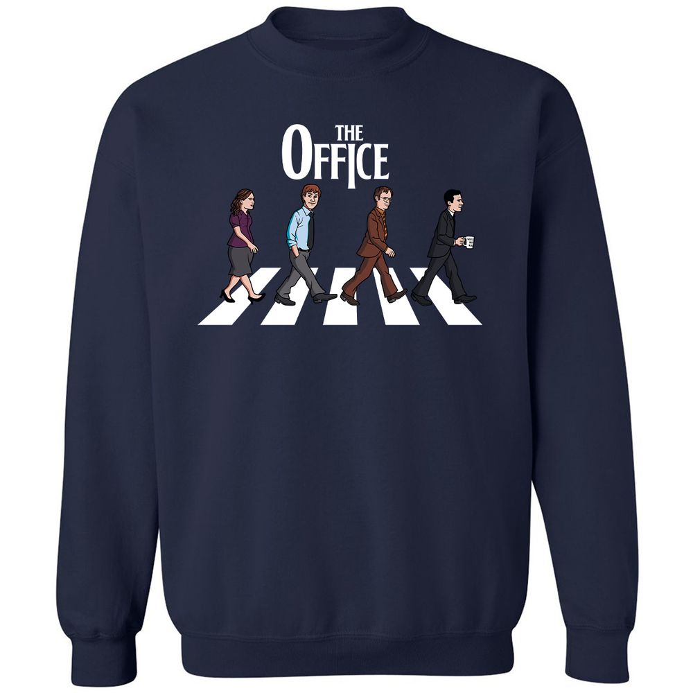 Classic Unisex Sweatshirt - 81VG8Q5U - Navy - 2