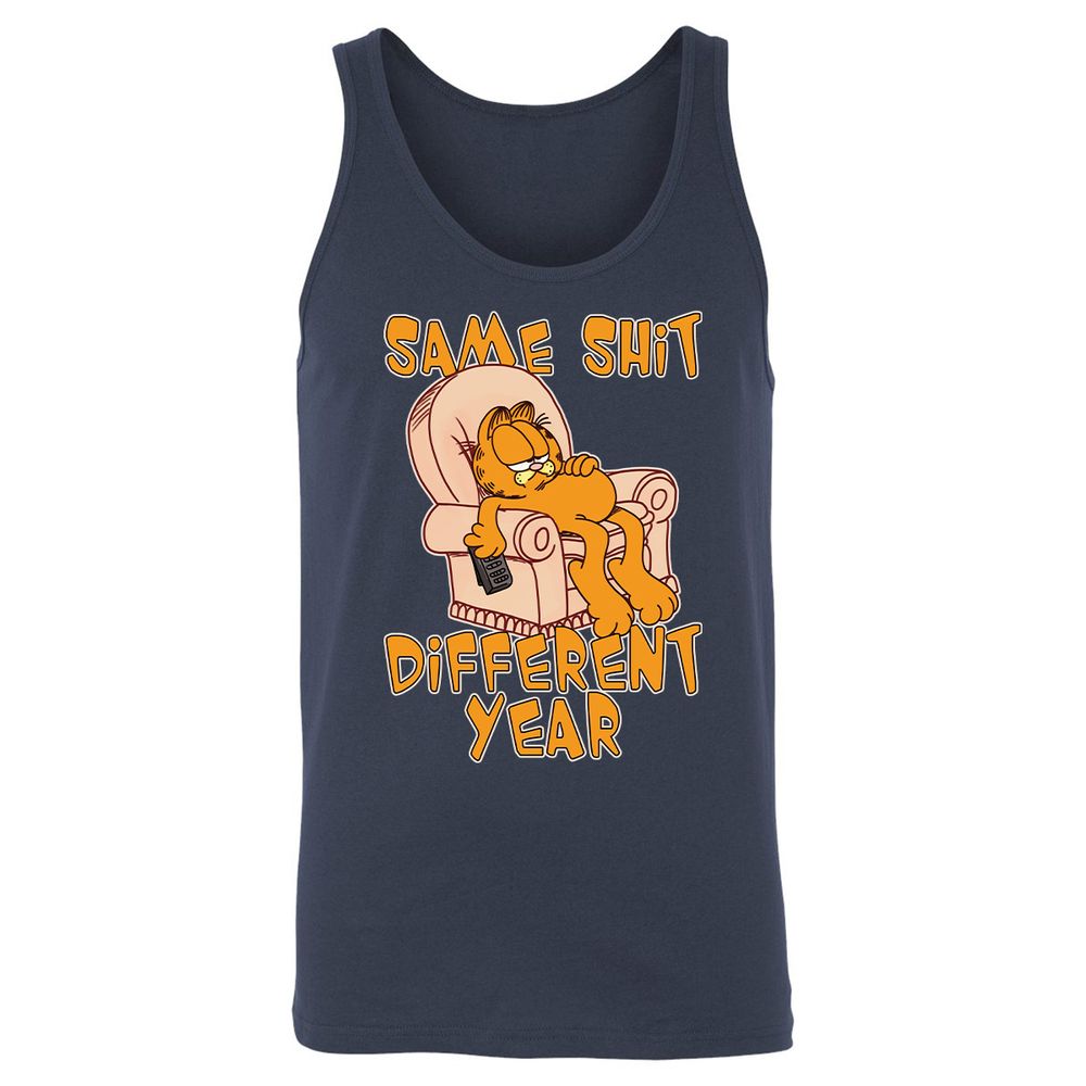 Unisex Jersey Tank - C4QVVQLN - Navy - 2
