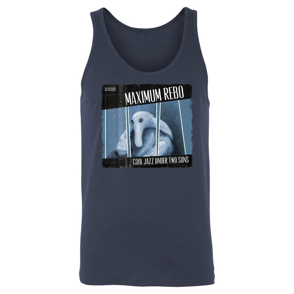 Unisex Jersey Tank - 63CPD9KH - Navy - 2