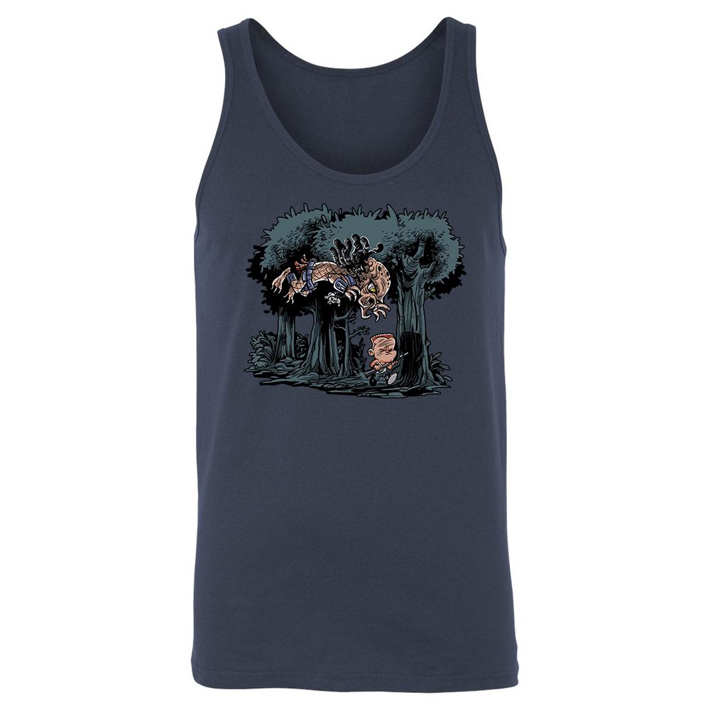 Unisex Jersey Tank - R7V347ZR - Navy - 2