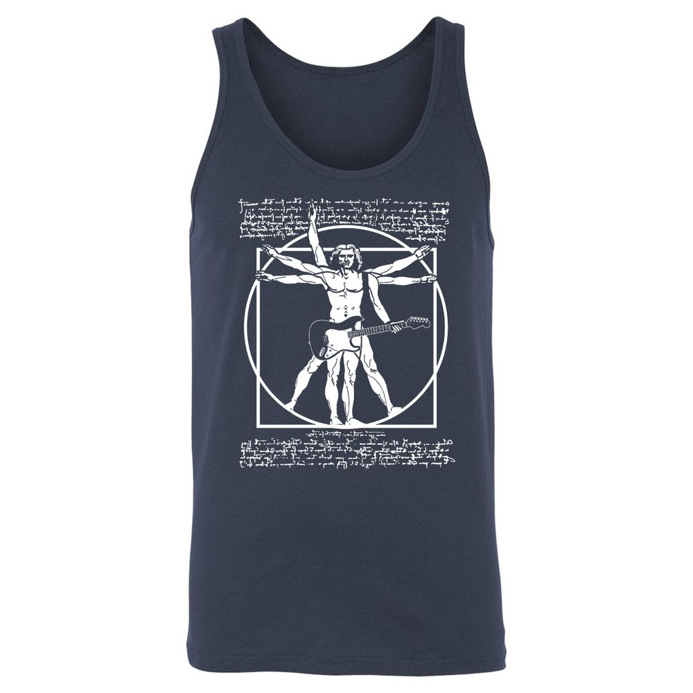 Unisex Jersey Tank - QB1WKAH5 - Navy - 2