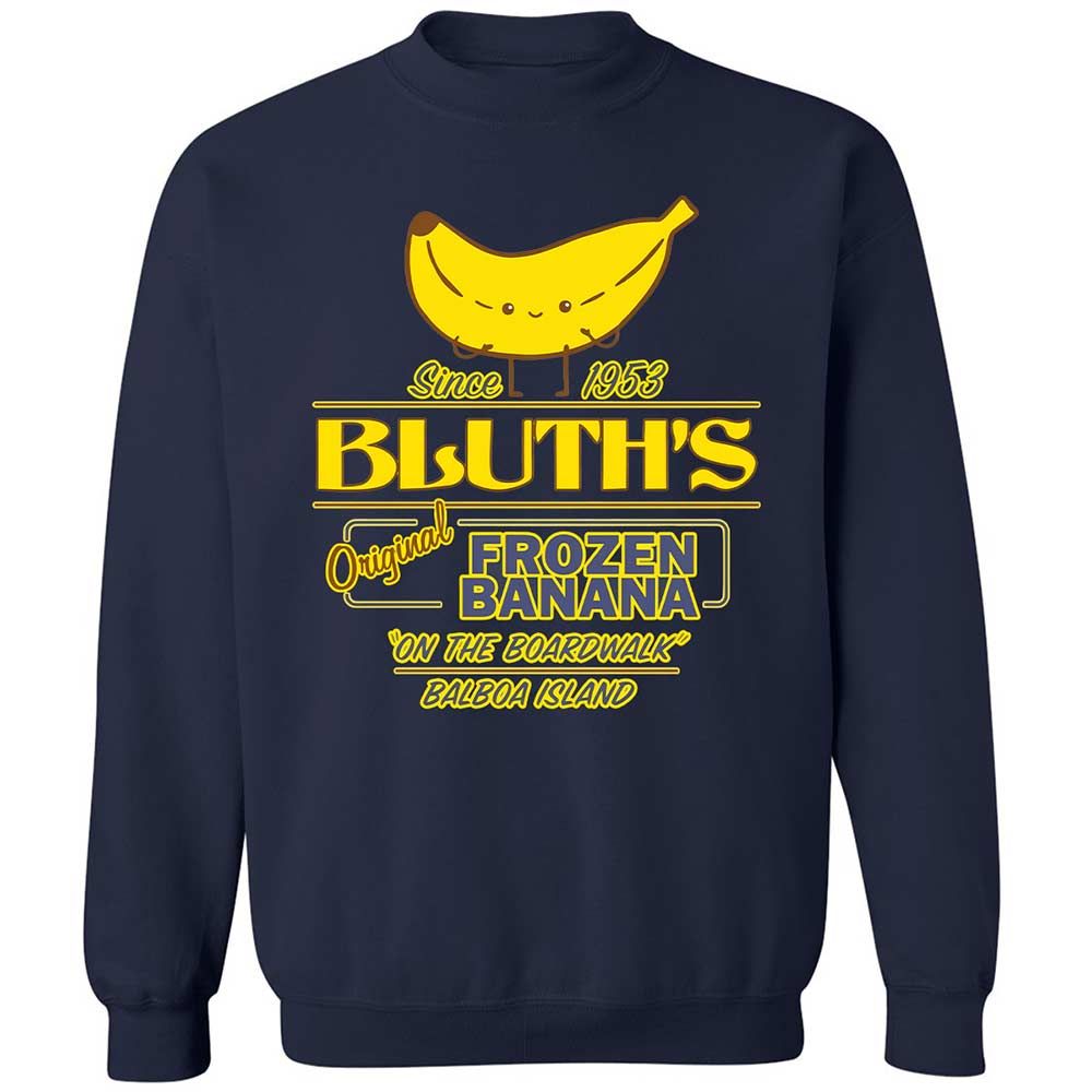 Classic Unisex Sweatshirt - YQHK6P3R - Navy - 2
