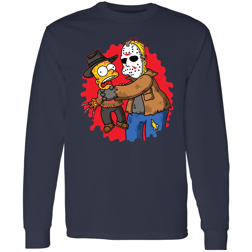 Long Sleeve T-Shirt - TAMD244U - Navy - 2