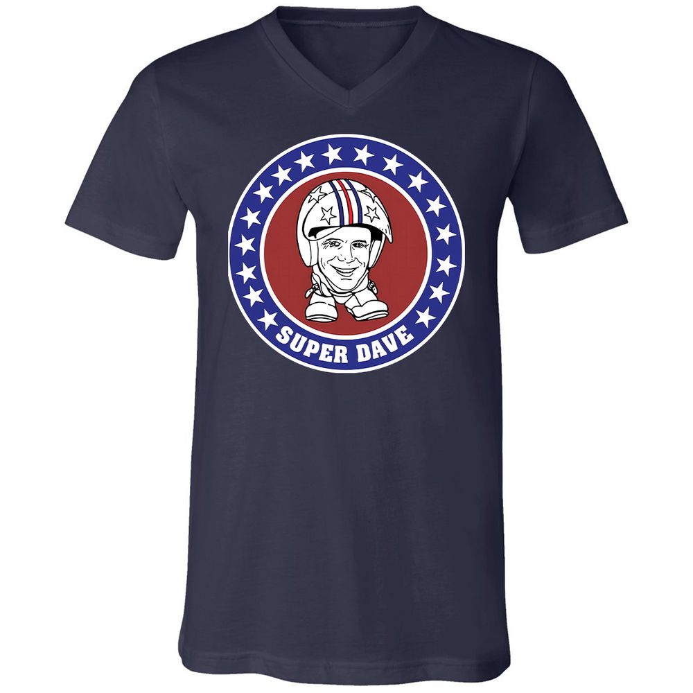 Unisex V-Neck T-Shirt - ULX71FAG - Navy - 2