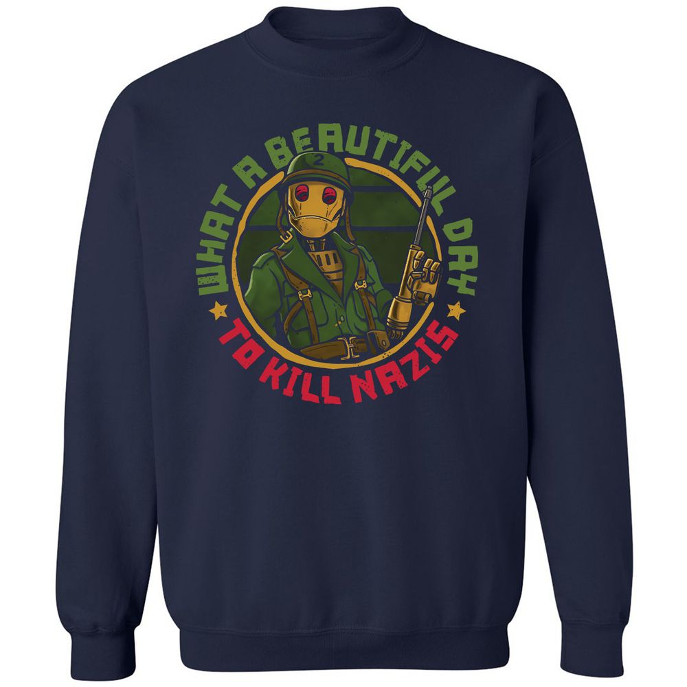 Classic Unisex Sweatshirt - G7X68WJQ - Navy - 2