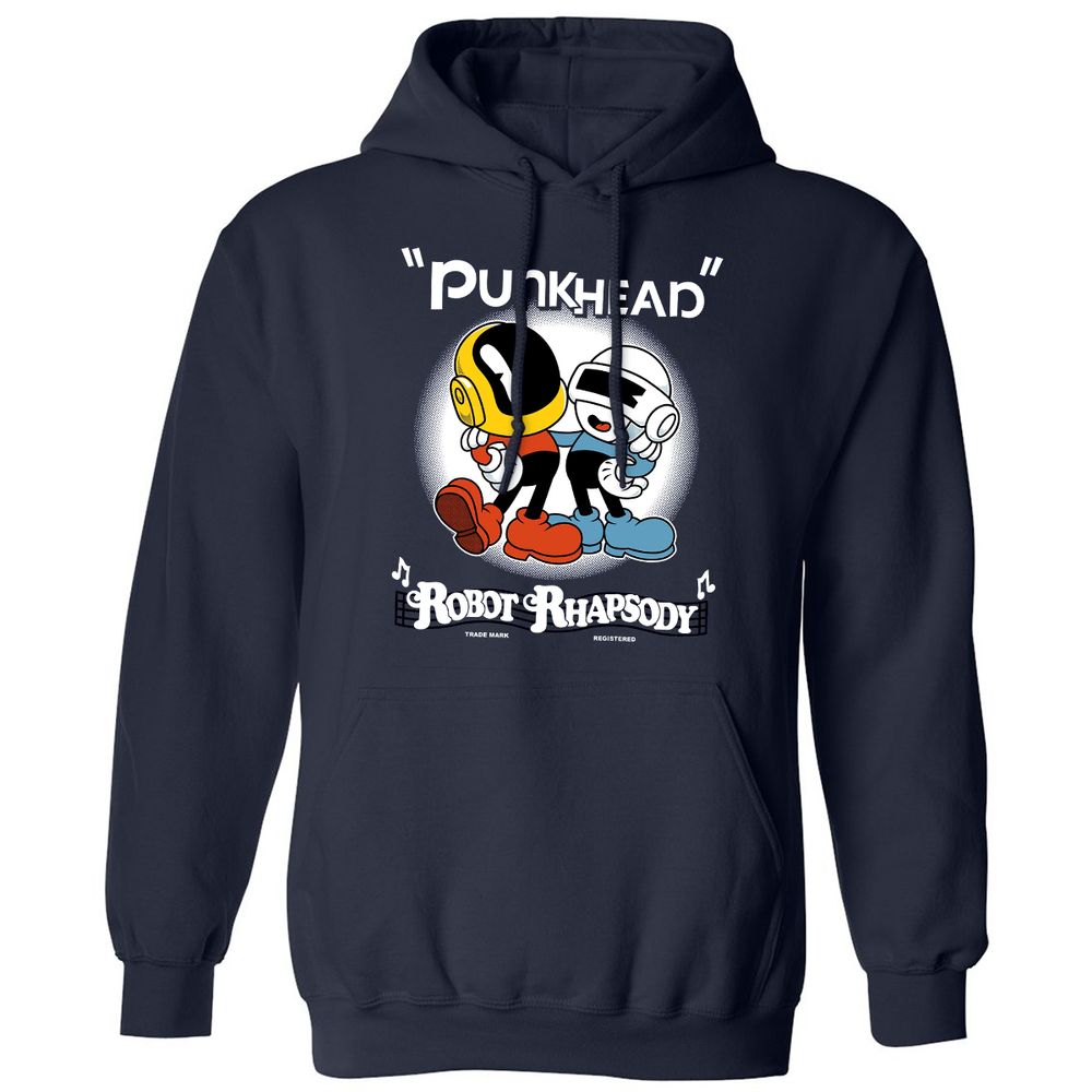 Classic Unisex Hoodie - UL7XLKLM - Navy - 2