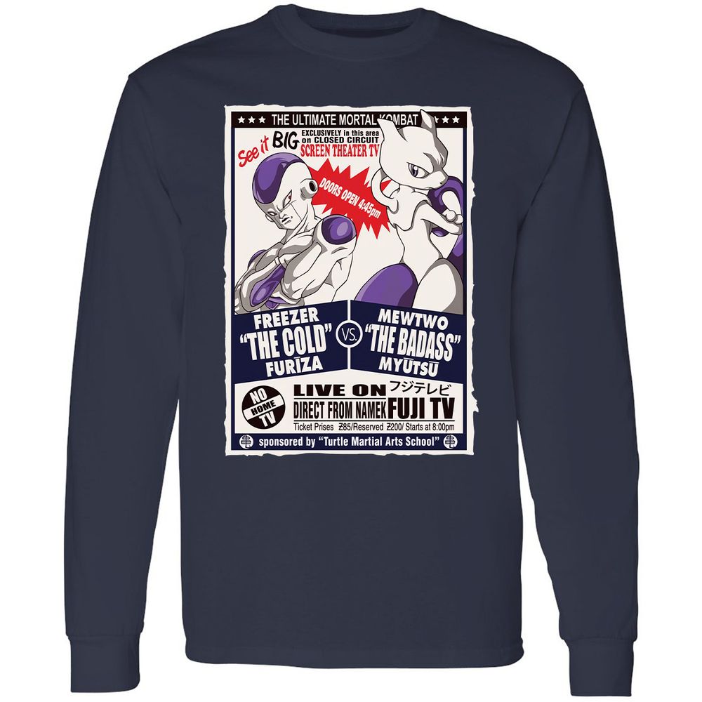 Long Sleeve T-Shirt - YSEKVUSK - Navy - 2