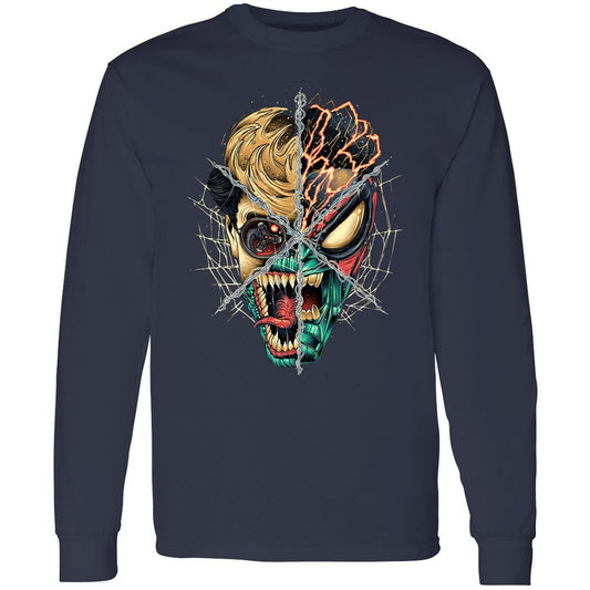 Long Sleeve T-Shirt - XV3M76V9 - Navy - 2