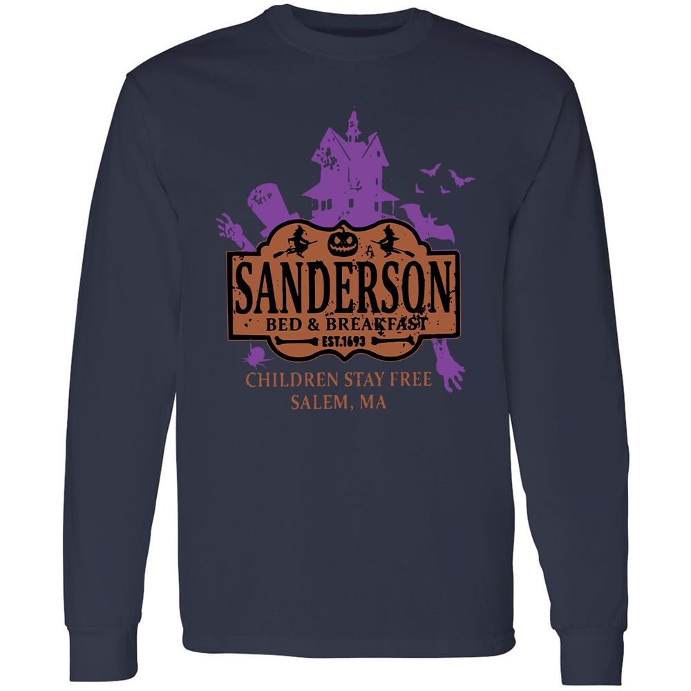 Long Sleeve T-Shirt - XCFTRRUD - Navy - 2