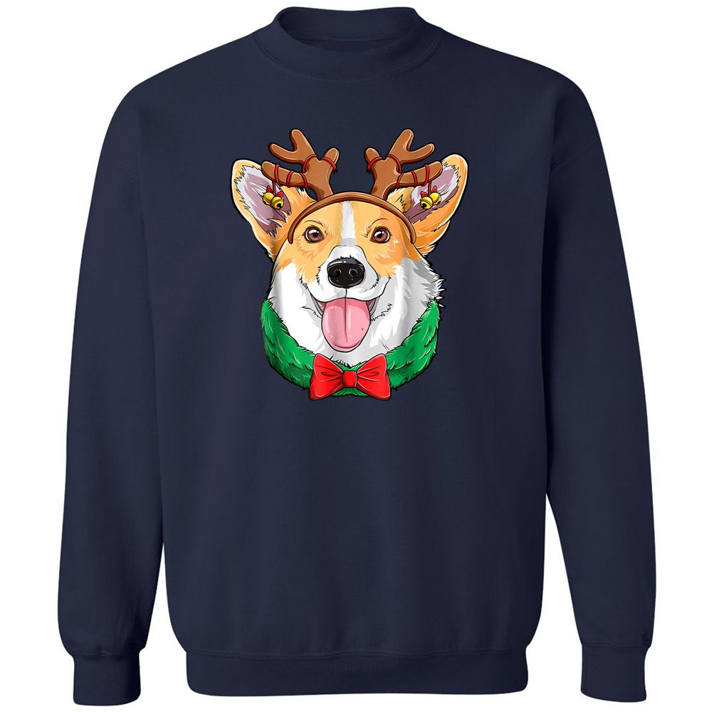 Classic Unisex Sweatshirt - 49GBZ7VW - Navy - 2