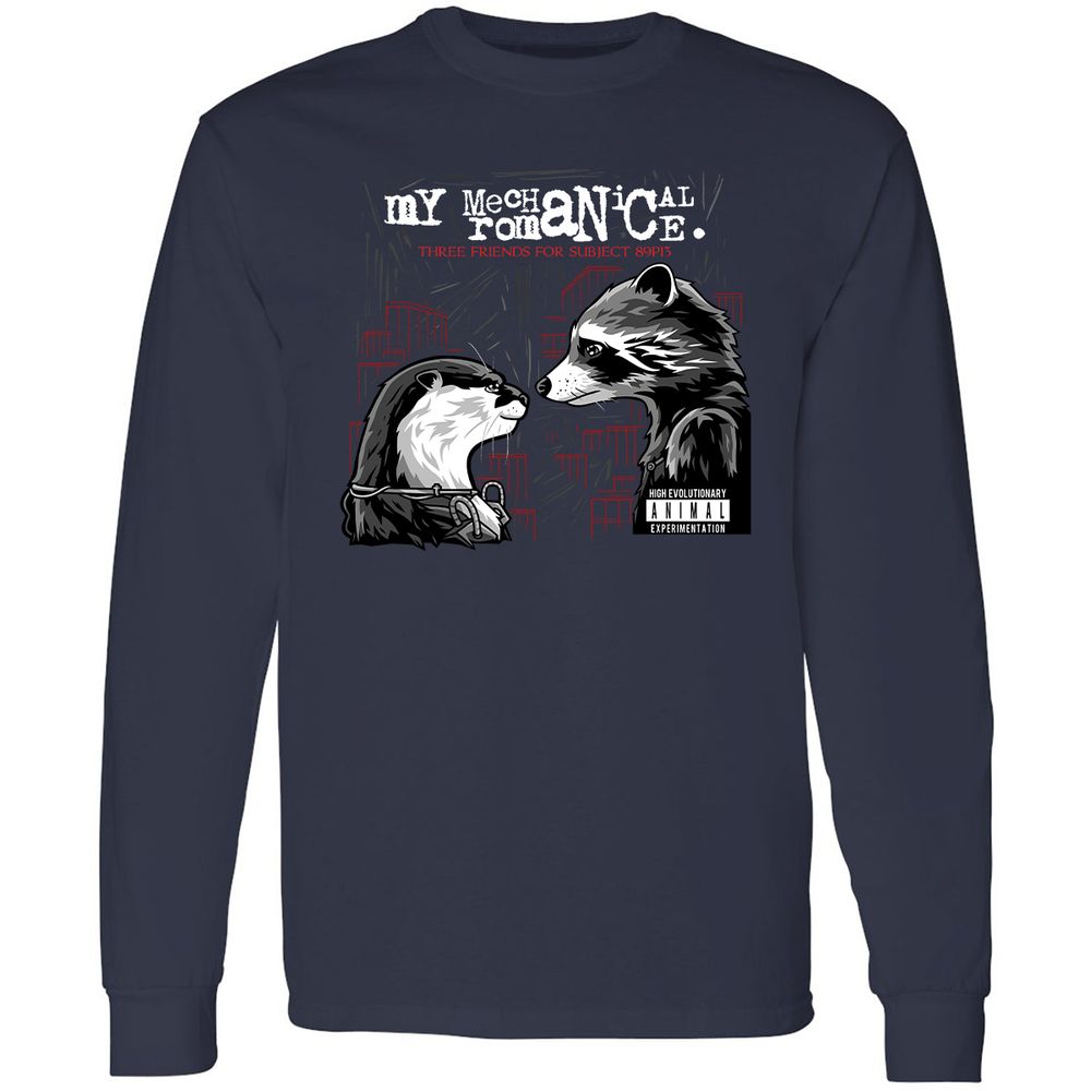 Long Sleeve T-Shirt - 5VX2FQ2U - Navy - 2