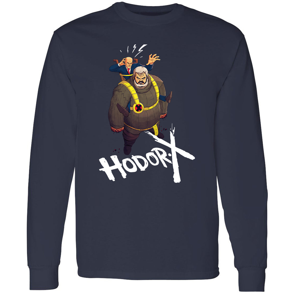 Long Sleeve T-Shirt - AK8NK27V - Navy - 2