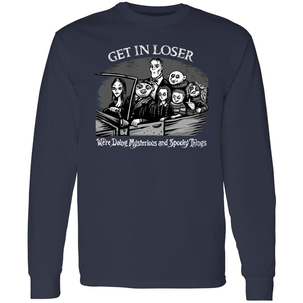 Long Sleeve T-Shirt - YGQGCMS8 - Navy - 2