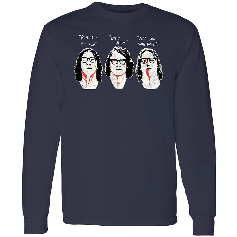 Long Sleeve T-Shirt - 16YE3LHU - Navy - 2