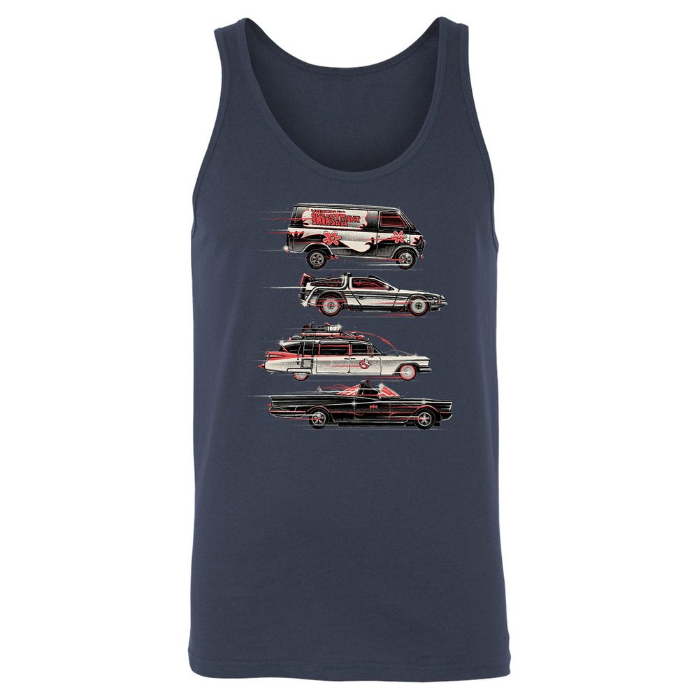 Unisex Jersey Tank - 5VL3M58E - Navy - 2