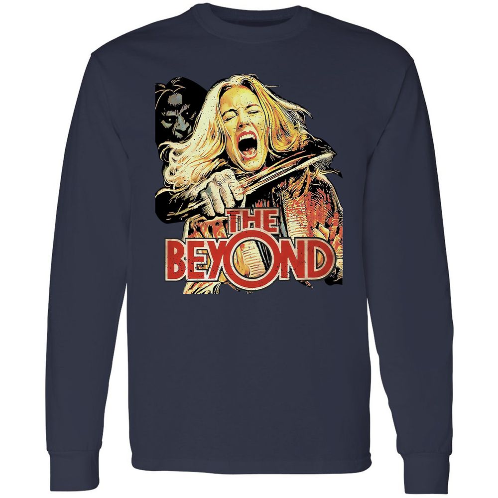 Long Sleeve T-Shirt - UZGZ61GX - Navy - 2