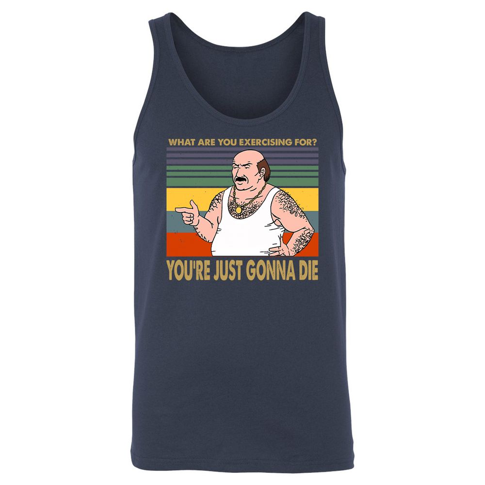 Unisex Jersey Tank - 2JC978D1 - Navy - 2