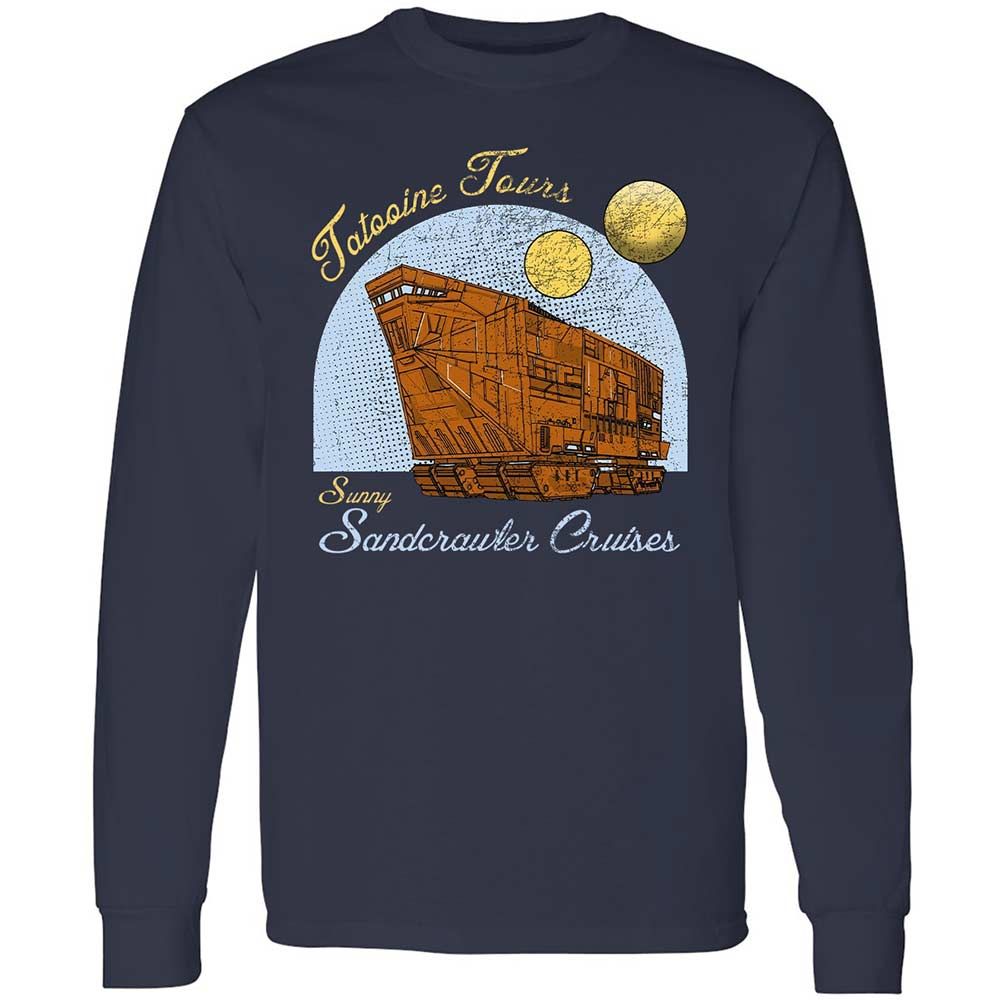Long Sleeve T-Shirt - EV6GMM21 - Navy - 2