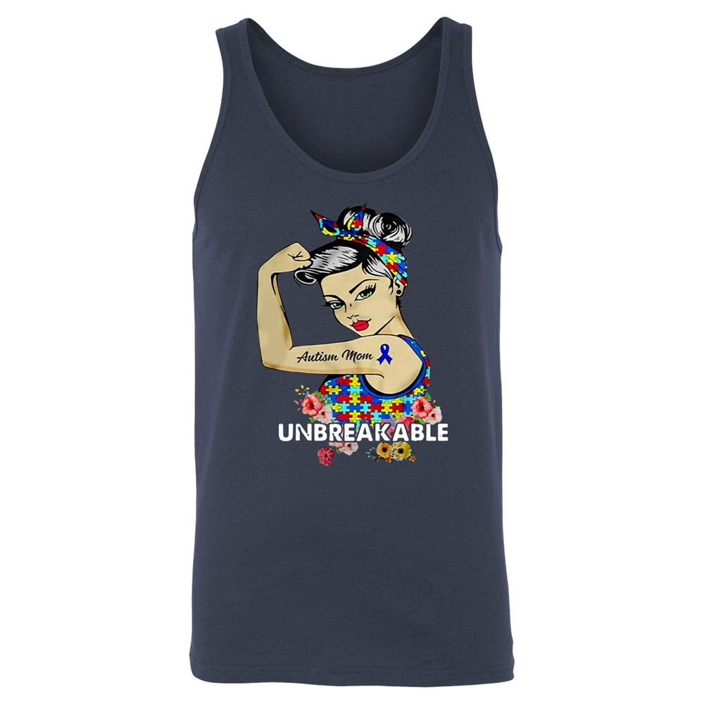 Unisex Jersey Tank - 4VAUHGBW - Navy - 2