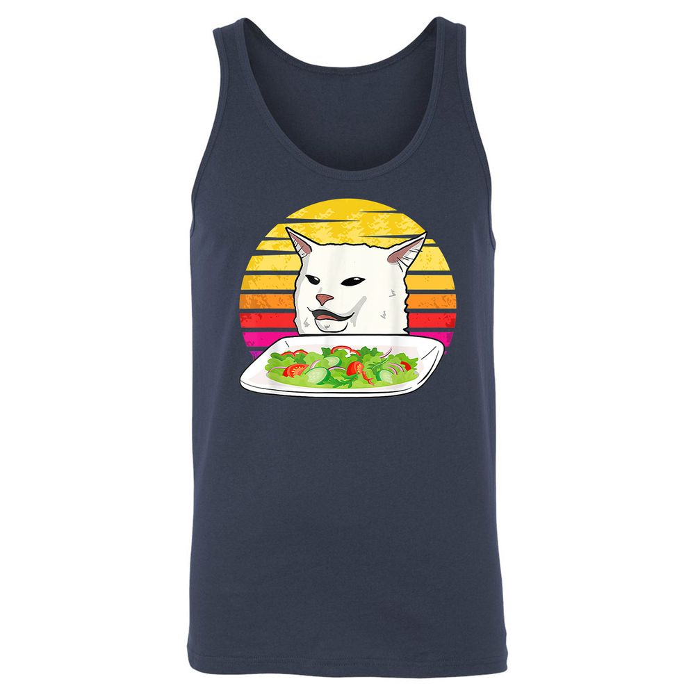 Unisex Jersey Tank - CAKEYZGC - Navy - 2