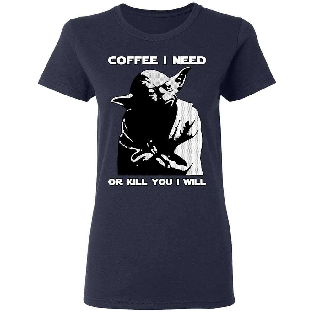 Coffee I Need - Navy - 2