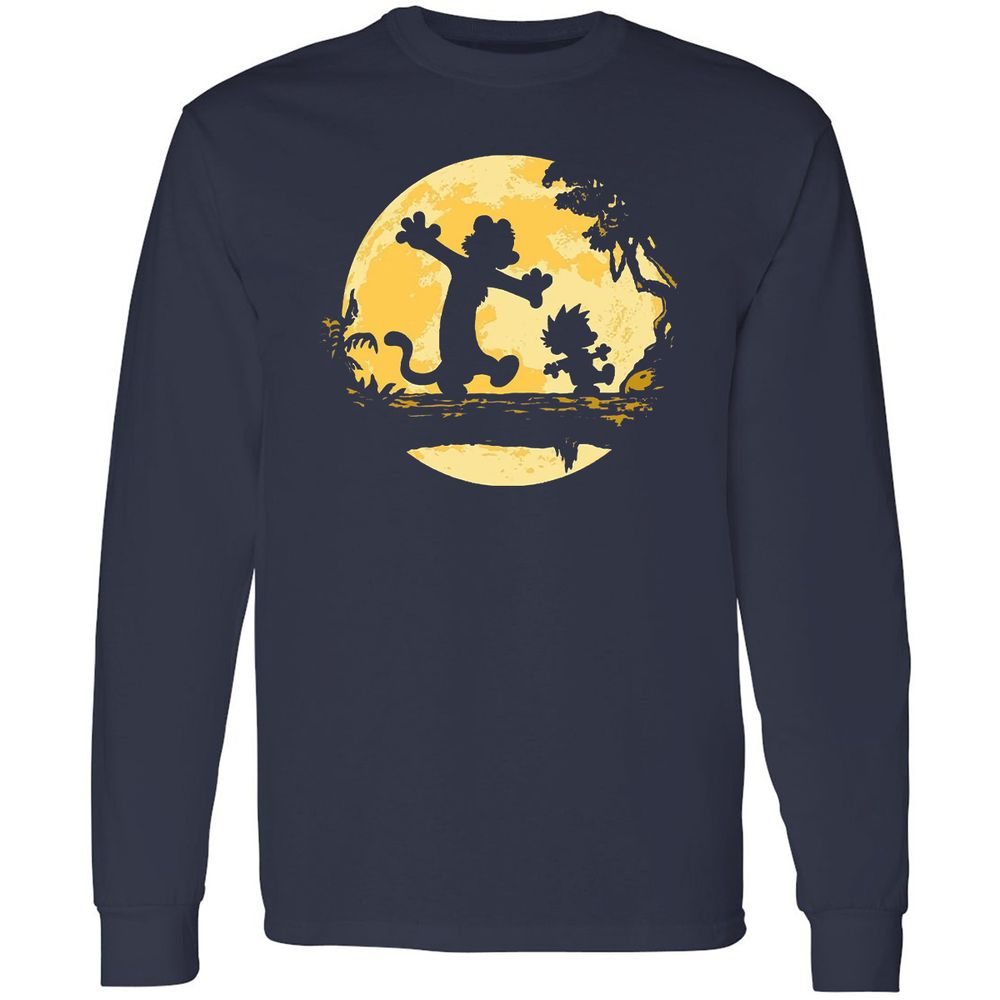 Long Sleeve T-Shirt - Z28PFUK9 - Navy - 2