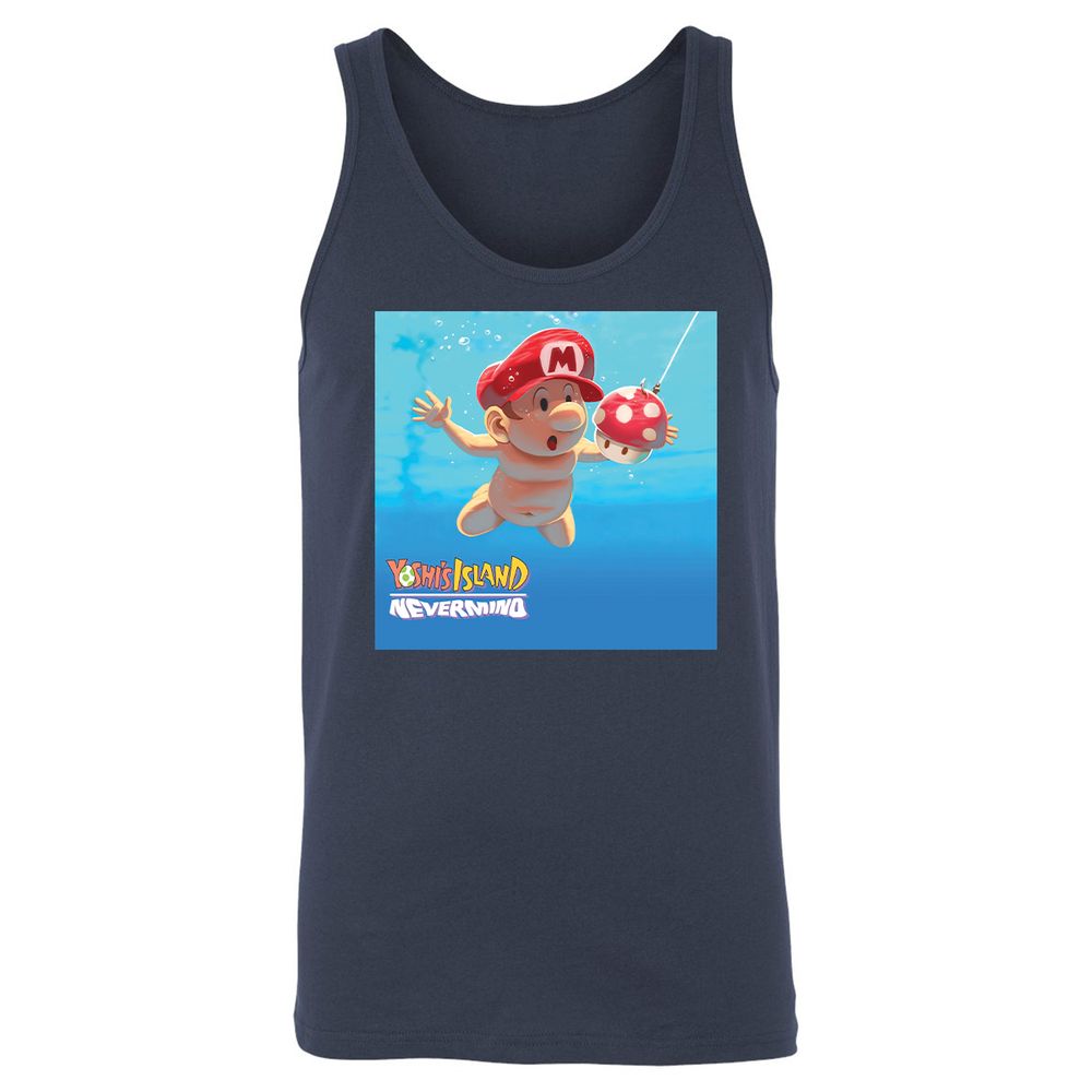 Unisex Jersey Tank - 1ETWYTMT - Navy - 2