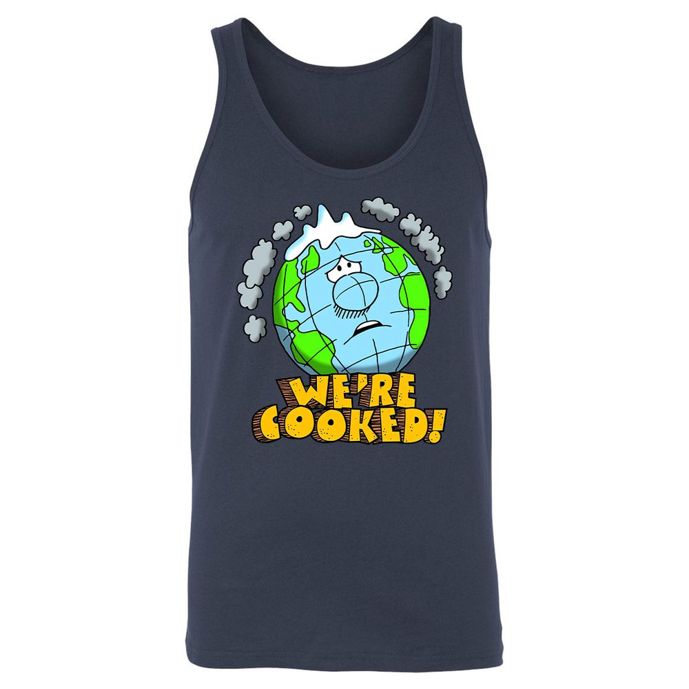 Unisex Jersey Tank - L4KBXNT5 - Navy - 2