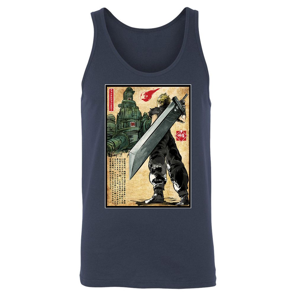 Unisex Jersey Tank - 88MTZNN5 - Navy - 2
