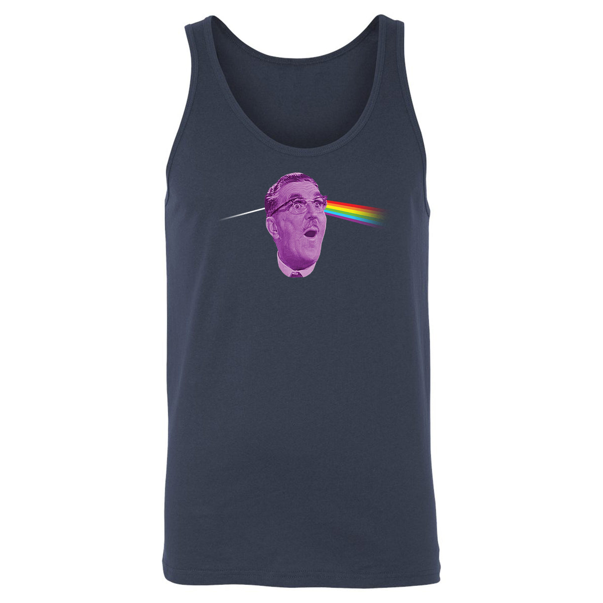 Unisex Jersey Tank - HUABZKWA - Navy - 2