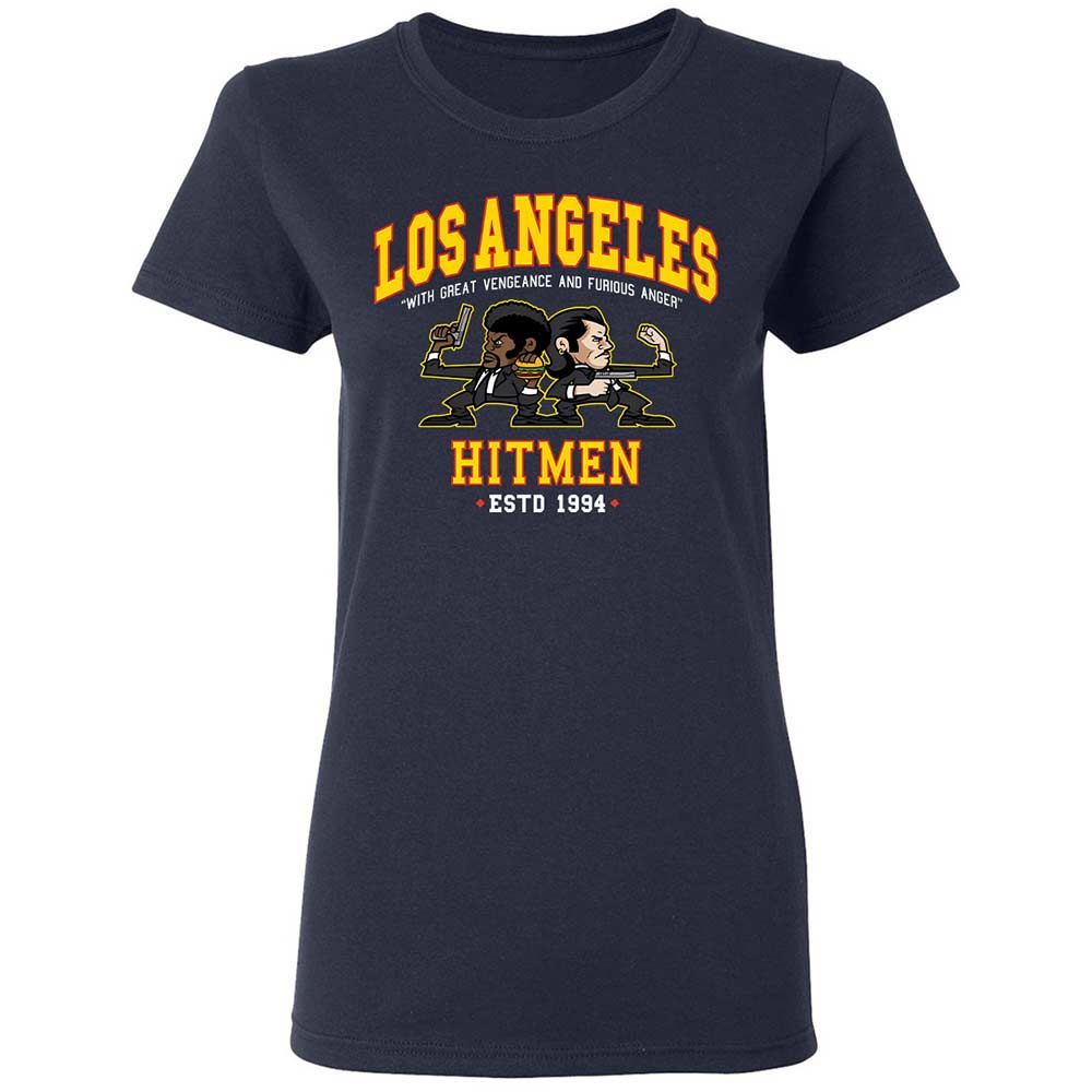 Women's T-Shirt - 18C6YAHM - Navy - 2