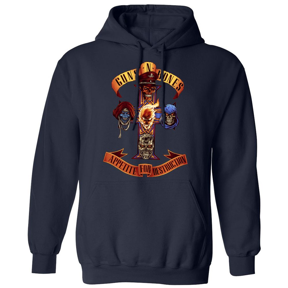 Classic Unisex Hoodie - MB8NSZLB - Navy - 2