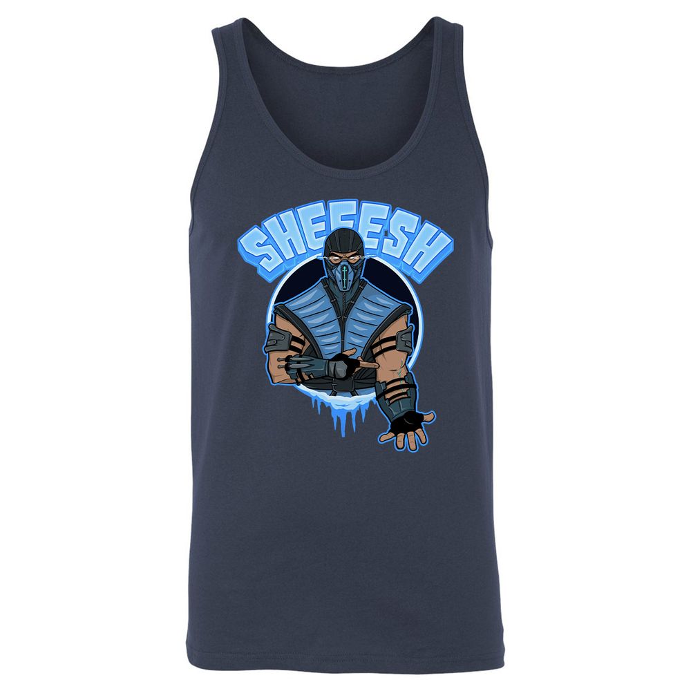 Unisex Jersey Tank - VF7SVEER - Navy - 2