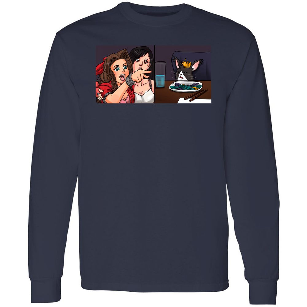 Long Sleeve T-Shirt - JRZ6NE6R - Navy - 2