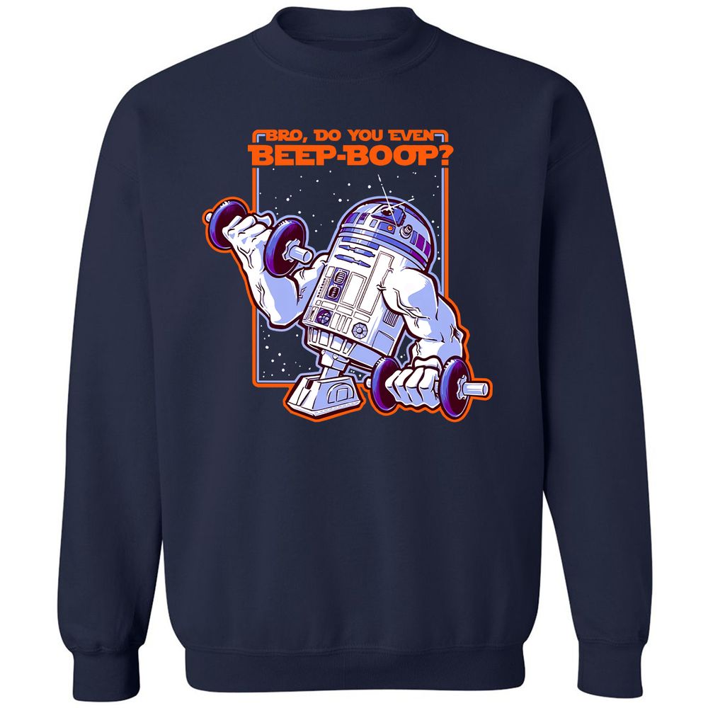 Classic Unisex Sweatshirt - C55MDFFB - Navy - 2