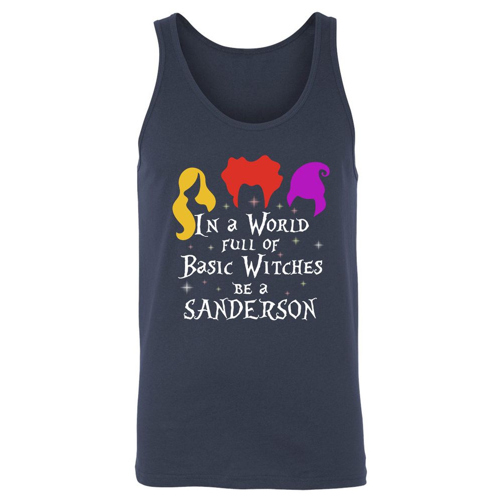 Unisex Jersey Tank - HFQ35H4M - Navy - 2