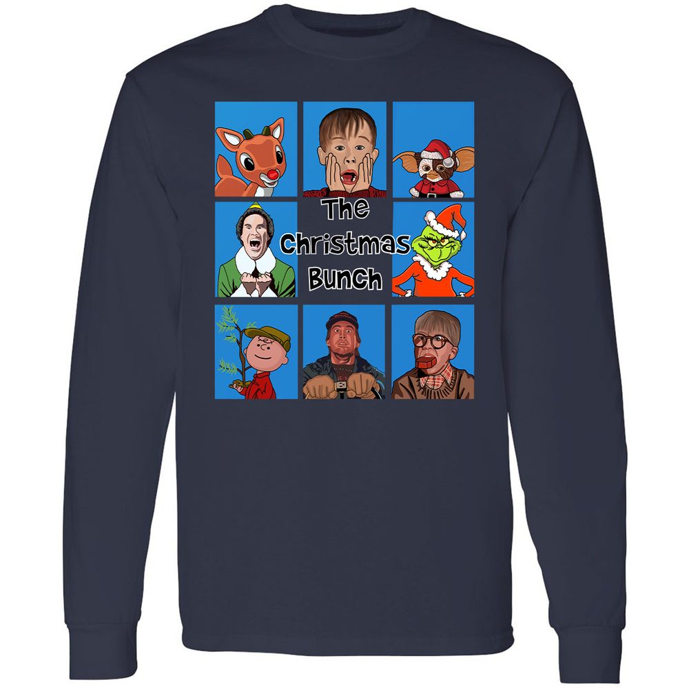 Long Sleeve T-Shirt - MSPHDW3Y - Navy - 2