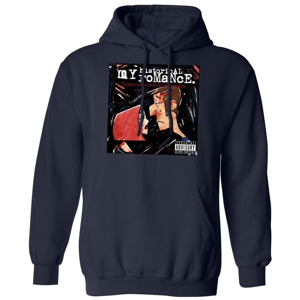 Classic Unisex Hoodie - FHD7BHLQ - Navy - 2