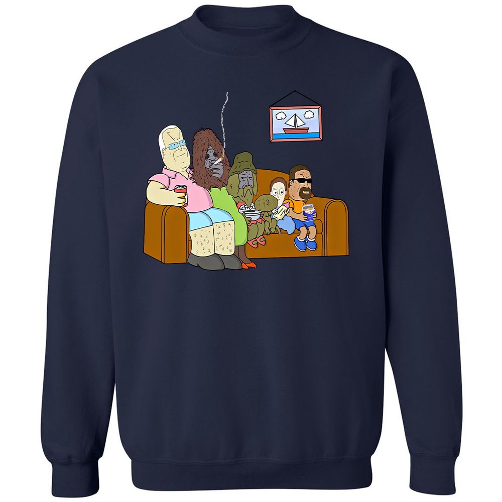Classic Unisex Sweatshirt - 2QU2ZBXJ - Navy - 2