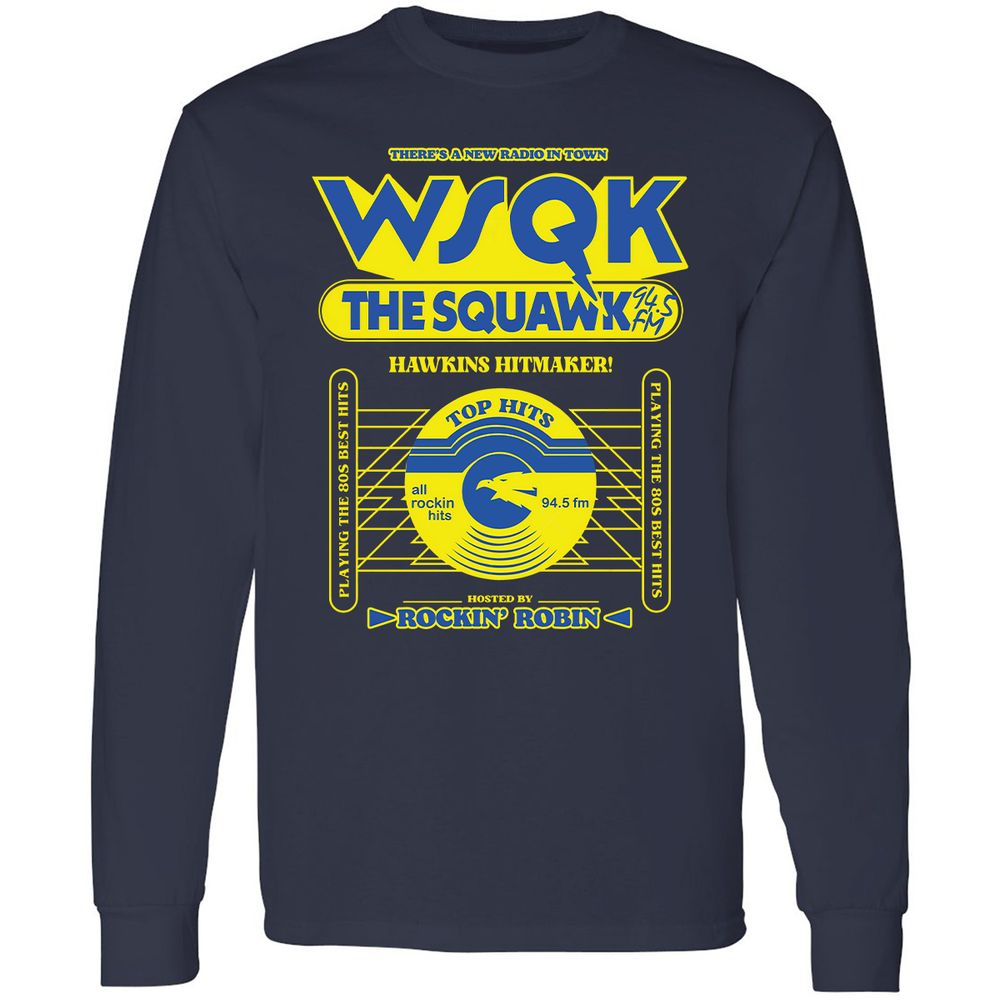 Long Sleeve T-Shirt - P2T5RTWW - Navy - 2