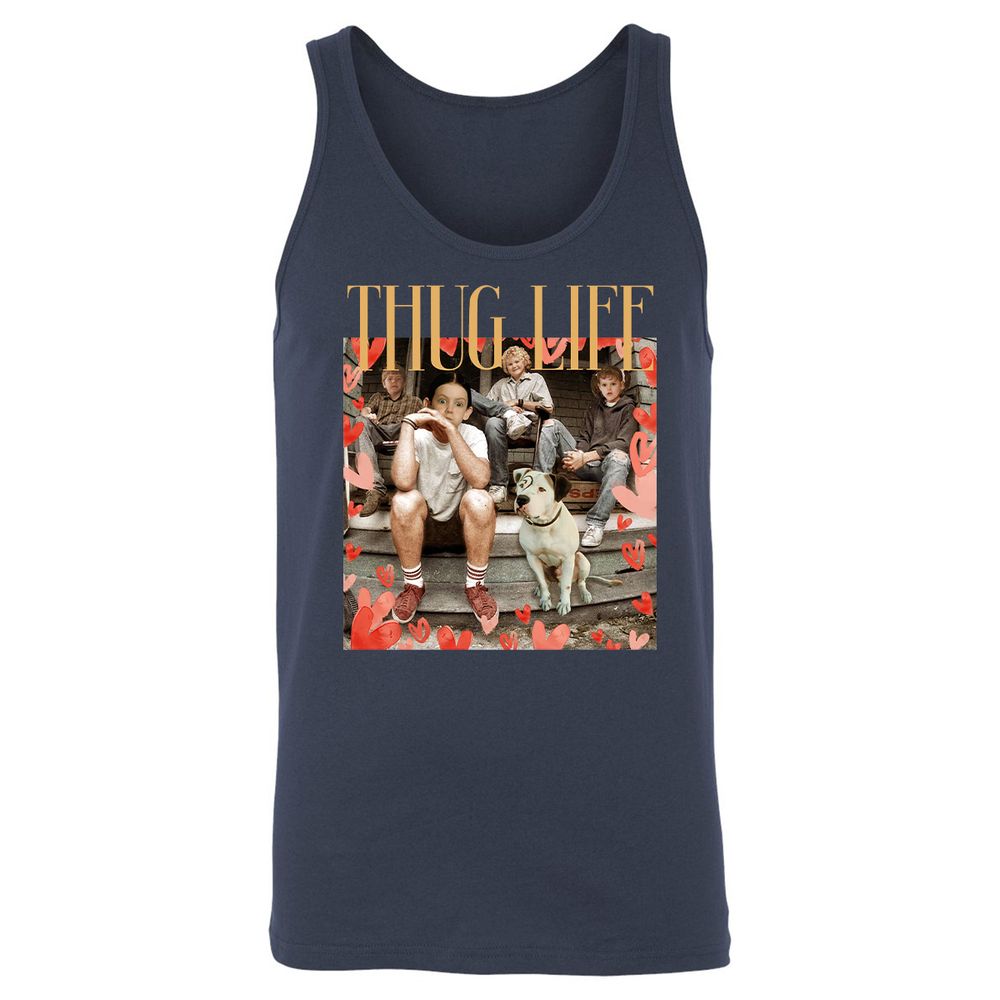 Unisex Jersey Tank - C3RBHKD7 - Navy - 2